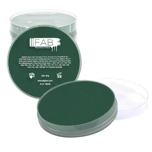 F.A.B. Face Paint 241 Emerald Green peinture visage 16 g vert foncé intense