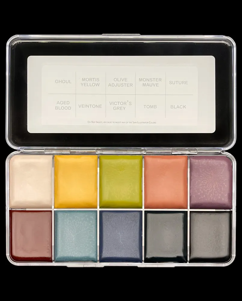 Skin Illustrator Mike Hill Creation palette monstre 6 tons