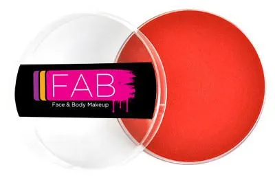F.A.B. 035 Fire Red peinture visage 16g rouge vif