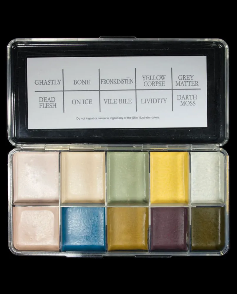 Skin Illustrator Necromania Palette alcool teint cadavre