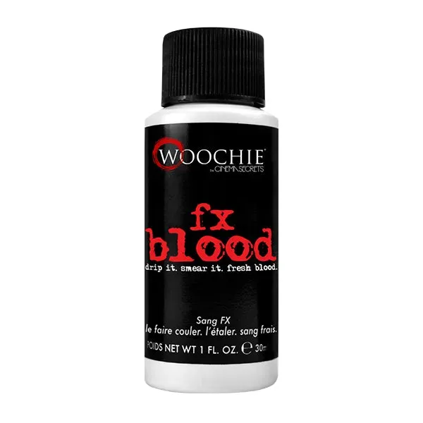 Woochie Cinema Secrets FX Blood faux sang fluide rouge 30 ml