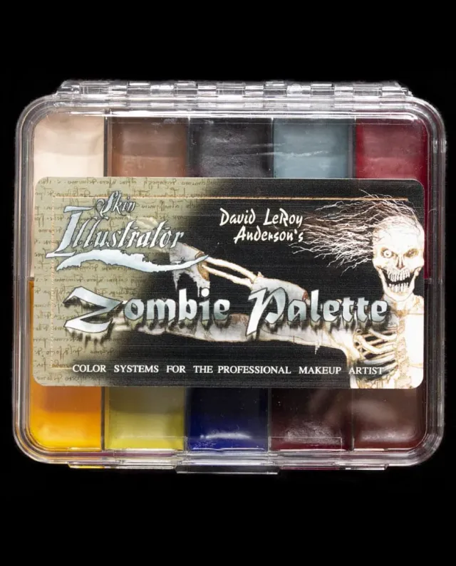 Skin Illustrator Zombie On Set palette maquillage zombie