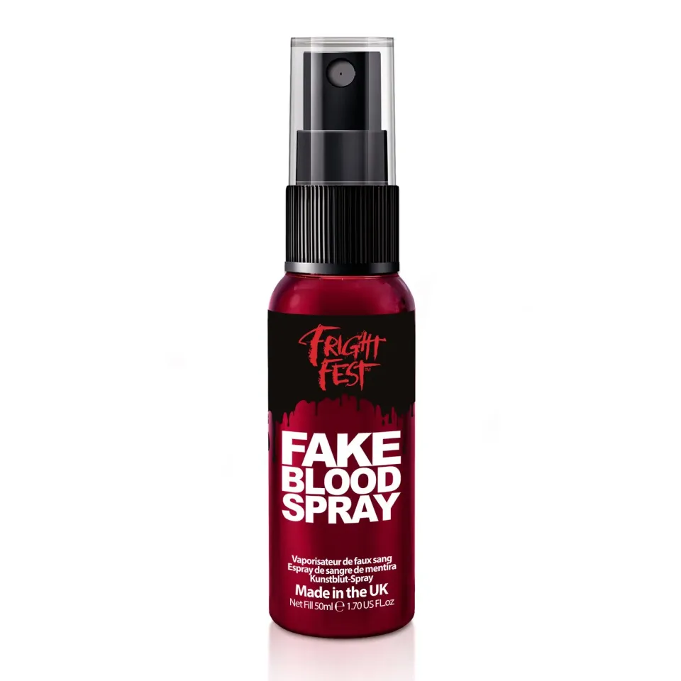 Fright Fest Fake Blood spray faux sang effet éclaboussure