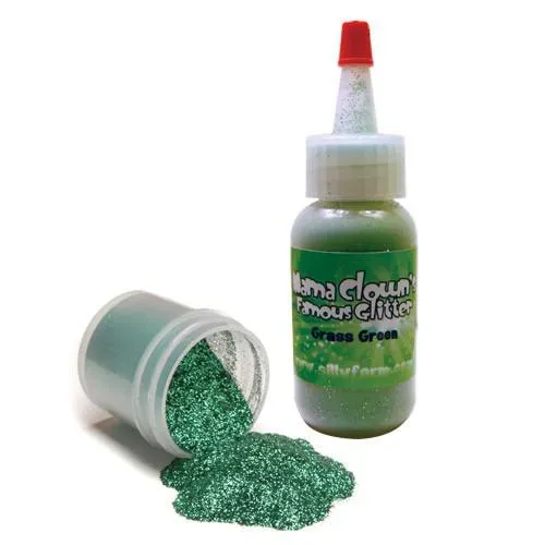 F.A.B. Mama Clown Glitter Grass Green paillettes tatouage 1 oz opaques