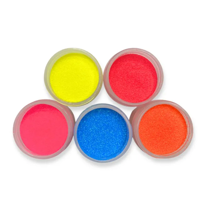 F.A.B. Electric Neon Glitter Tattoo Bundle paillettes néon opaques 5 couleurs