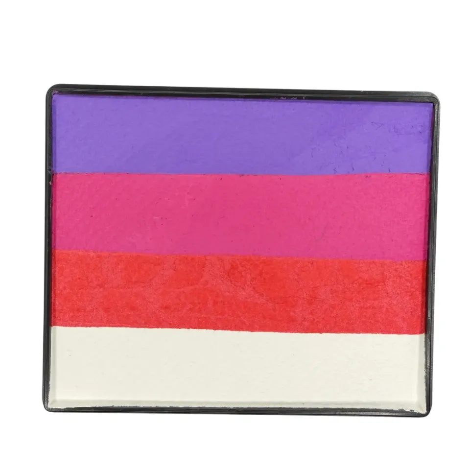 F.A.B. Rainbow Cake Summer Love fard visage 50g rose violet