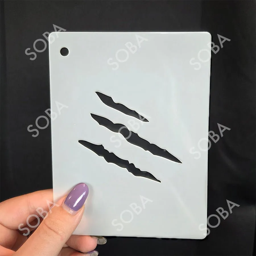 ProAiir StencilEyes QEZ87 pochoir marques griffes taille unique