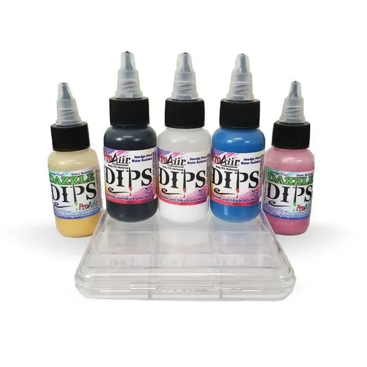 ProAiir DIPS Pick 5 Colors kit maquillage 5 couleurs + palette