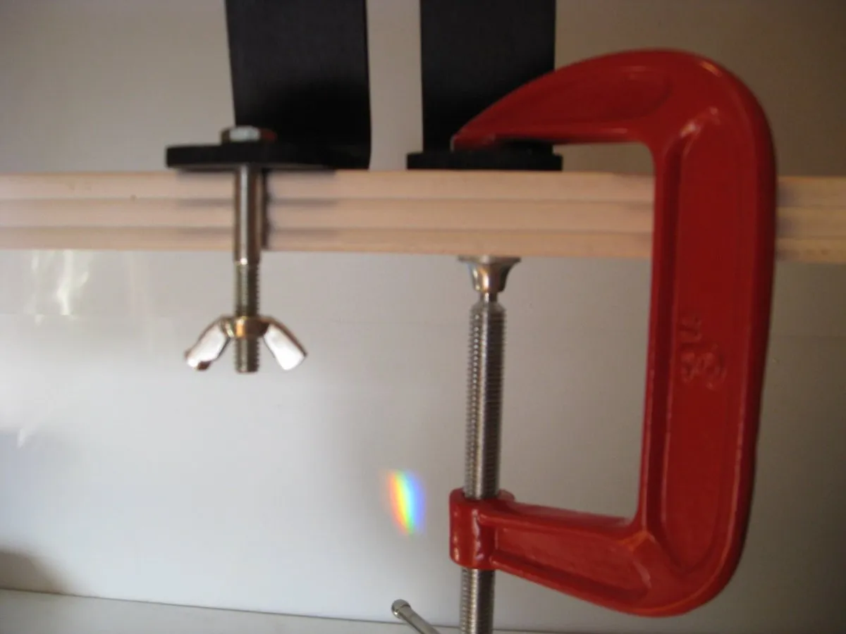ProAiir T-Bar support aérographe 6 places métal USA