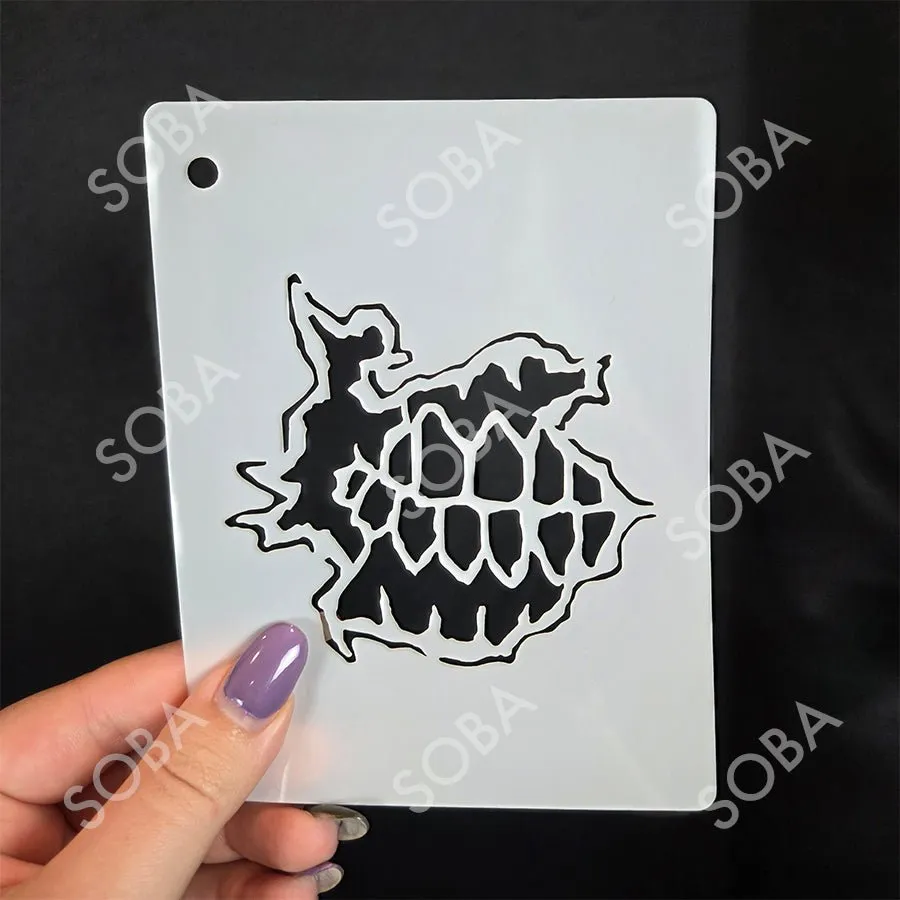 ProAiir StencilEyes QEZ83 Zombie Teeth pochoir dents zombie