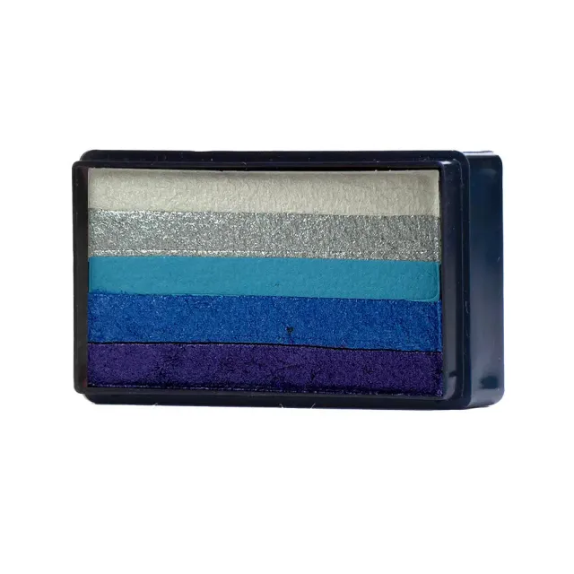 F.A.B. Midnight Arty Cake peinture visage one stroke bleu noir 28 g