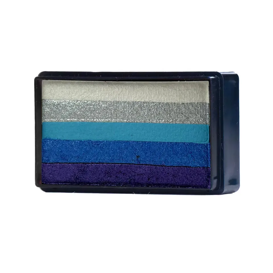 F.A.B. Midnight Arty Cake peinture visage one stroke bleu noir 28 g