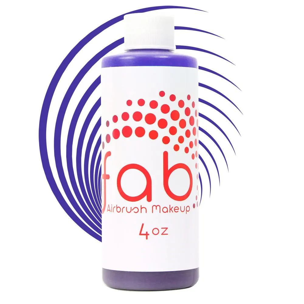 F.A.B. Hybrid Airbrush Makeup Purple Haze maquillage aérographe 2 oz violet