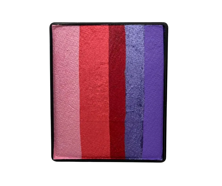 FAB Candy Kisses Rainbow Cake peinture visage 50 g mat