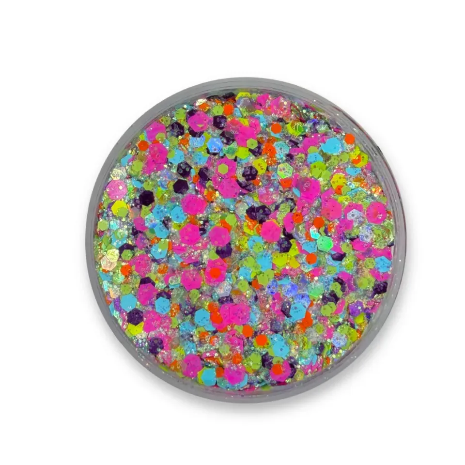 F.A.B. It's Electric crème paillettes 25g fluo UV