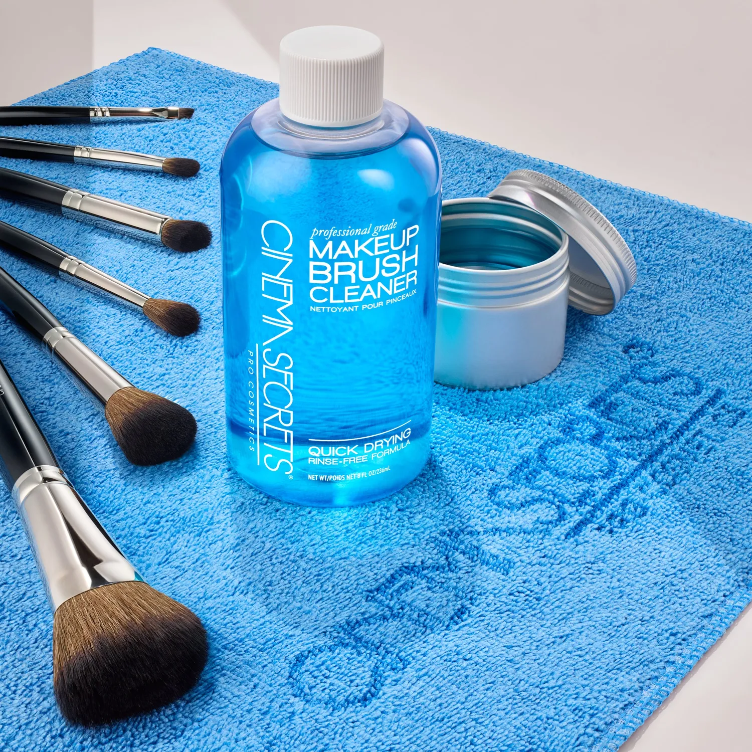 Cinema Secrets nettoyant pinceaux vanille bleue 6 oz