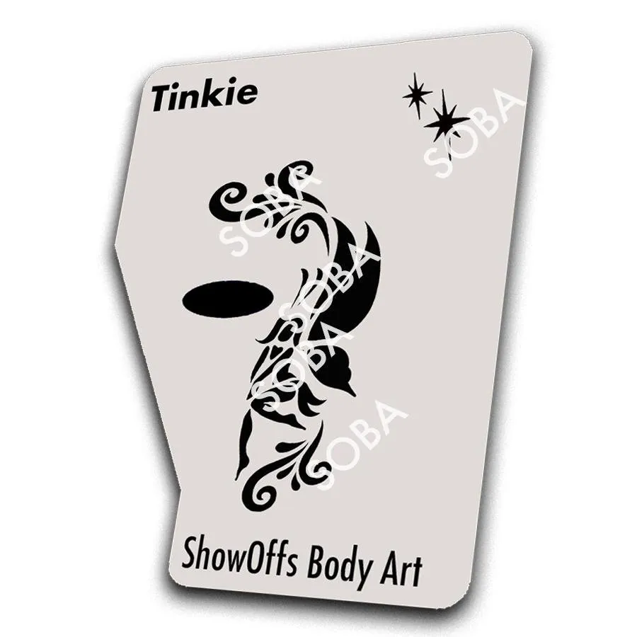 ProAiir StencilEyes Tinkie Fairy pochoir visage taille unique