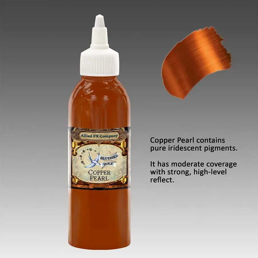 Bluebird Hair Silver encre fluide Copper Pearl 50ml cuivré