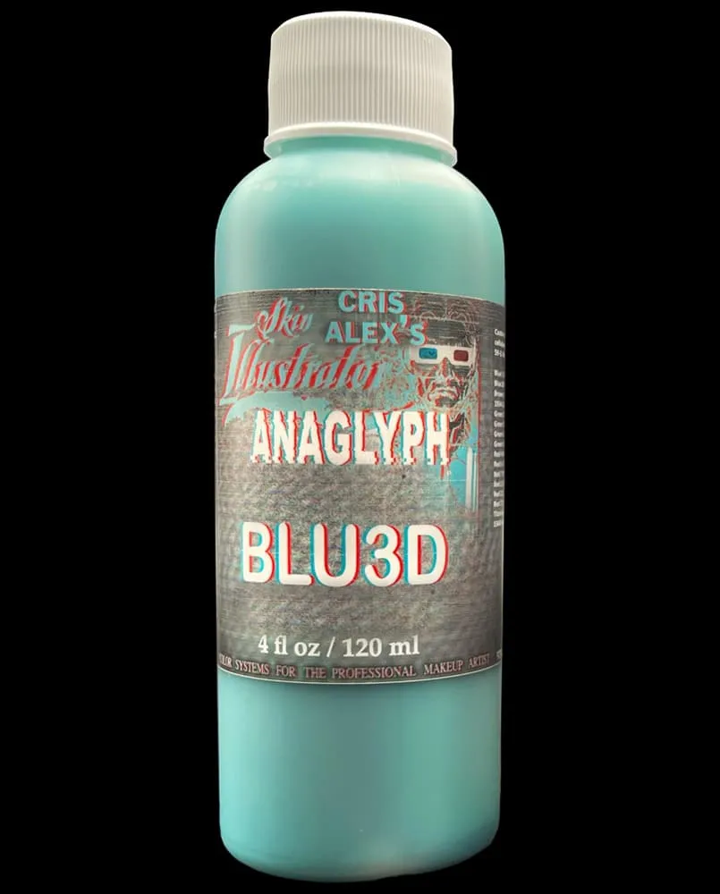 Skin Illustrator Anaglyph liquides maquillage effet 3D