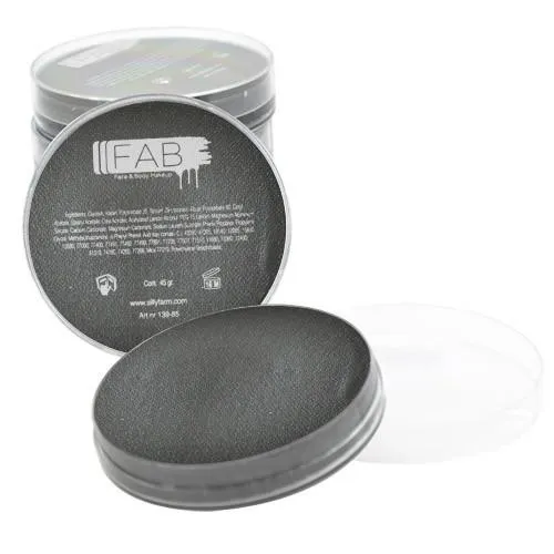 F.A.B. 074 Gun Metal peinture visage 16g gris foncé