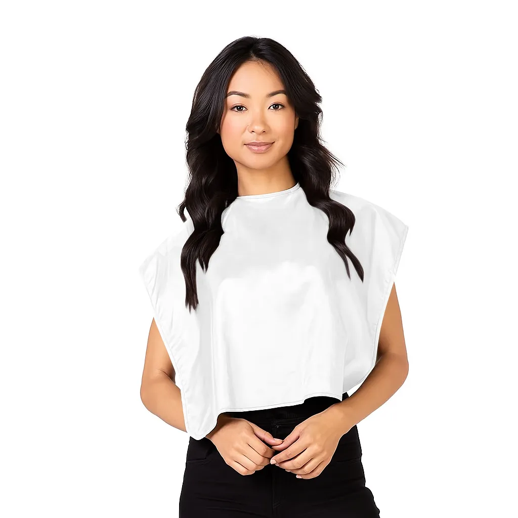 Cinema Secrets Pro Cosmetics Cape Maquillage Blanche 58x76 Imperméable