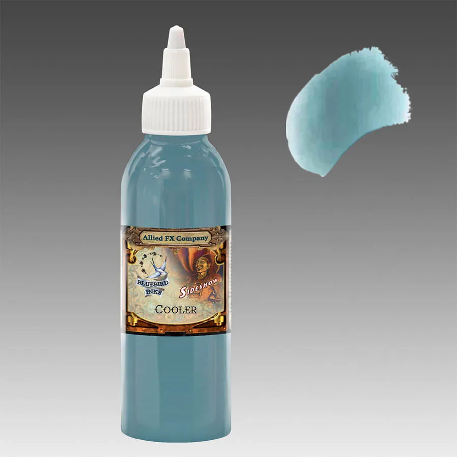 Bluebird Blue encres fluides maquillage bleu