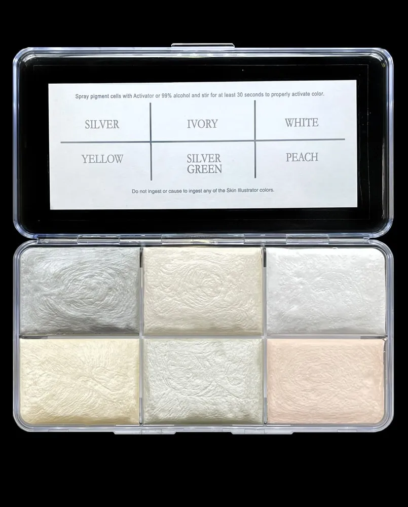 Skin Illustrator Hair Illustrator Hair Aging palette cheveux gris