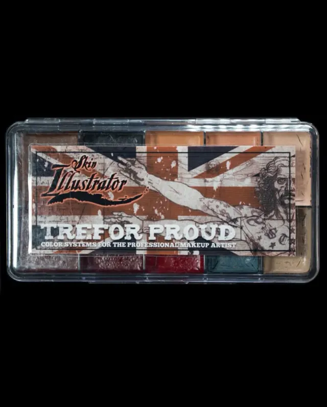 Skin Illustrator Trefor Proud palette maquillage cinéma