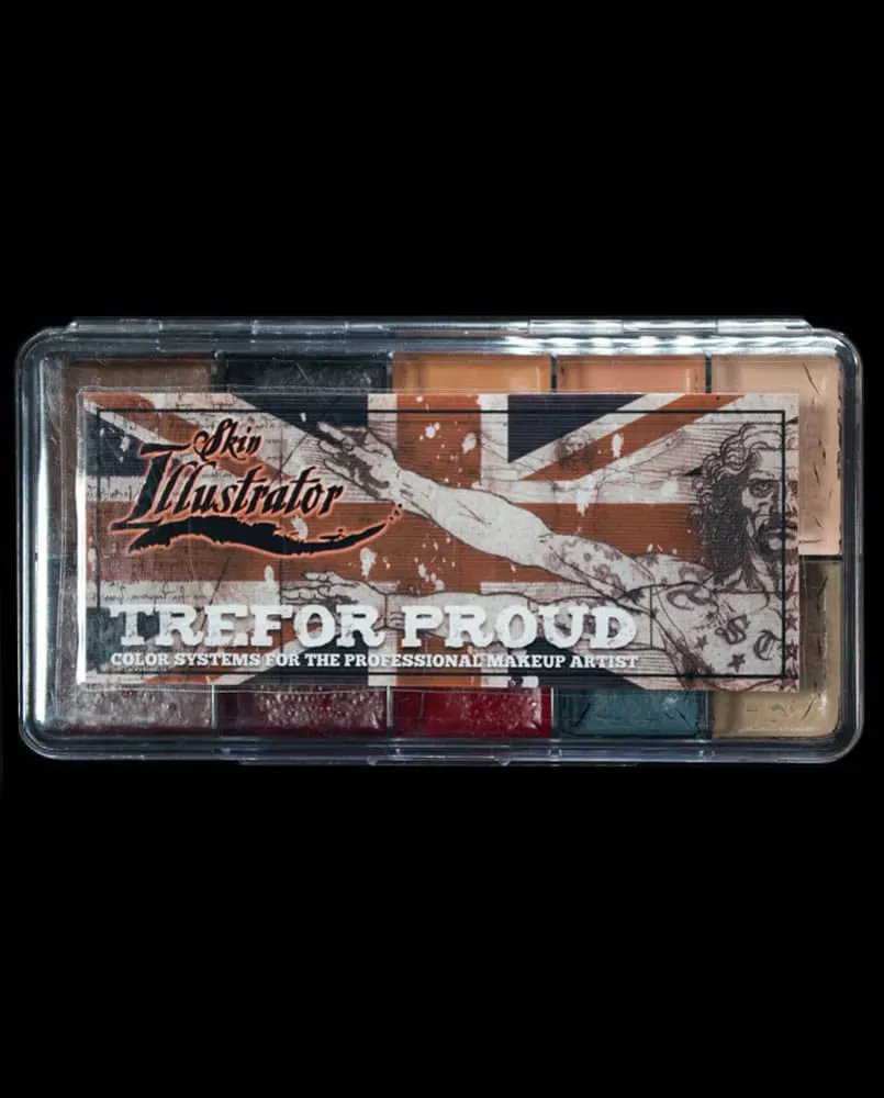 Skin Illustrator Trefor Proud palette maquillage cinéma