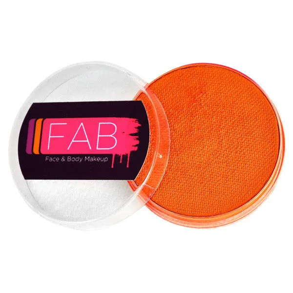 F.A.B. FAB Face Paint Tiger Shimmer 136 peinture visage 16 g orange