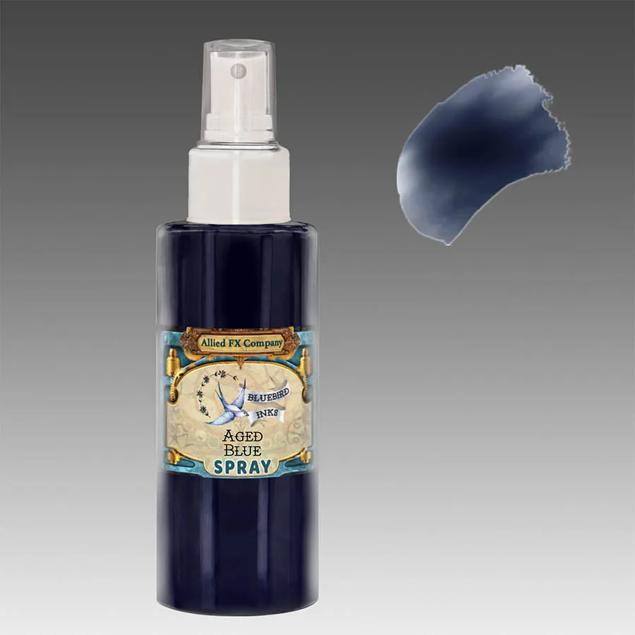 Bluebird Vintage Tattoo encre airbrush tatouage vieilli