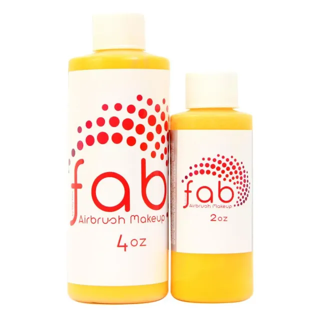 F.A.B. FAB Hybrid Canary (Bright) Yellow maquillage aérographe jaune 2 oz