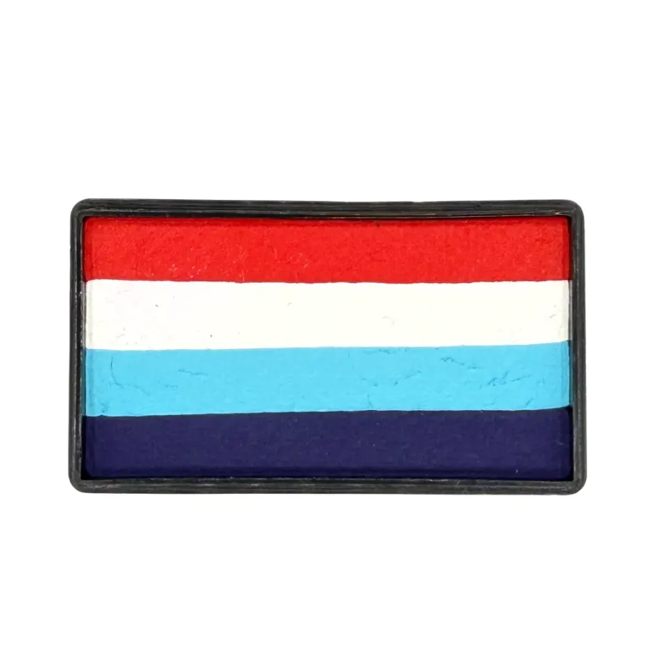 F.A.B. Arty Cake 4th Of July maquillage visage 28 g rouge blanc bleu