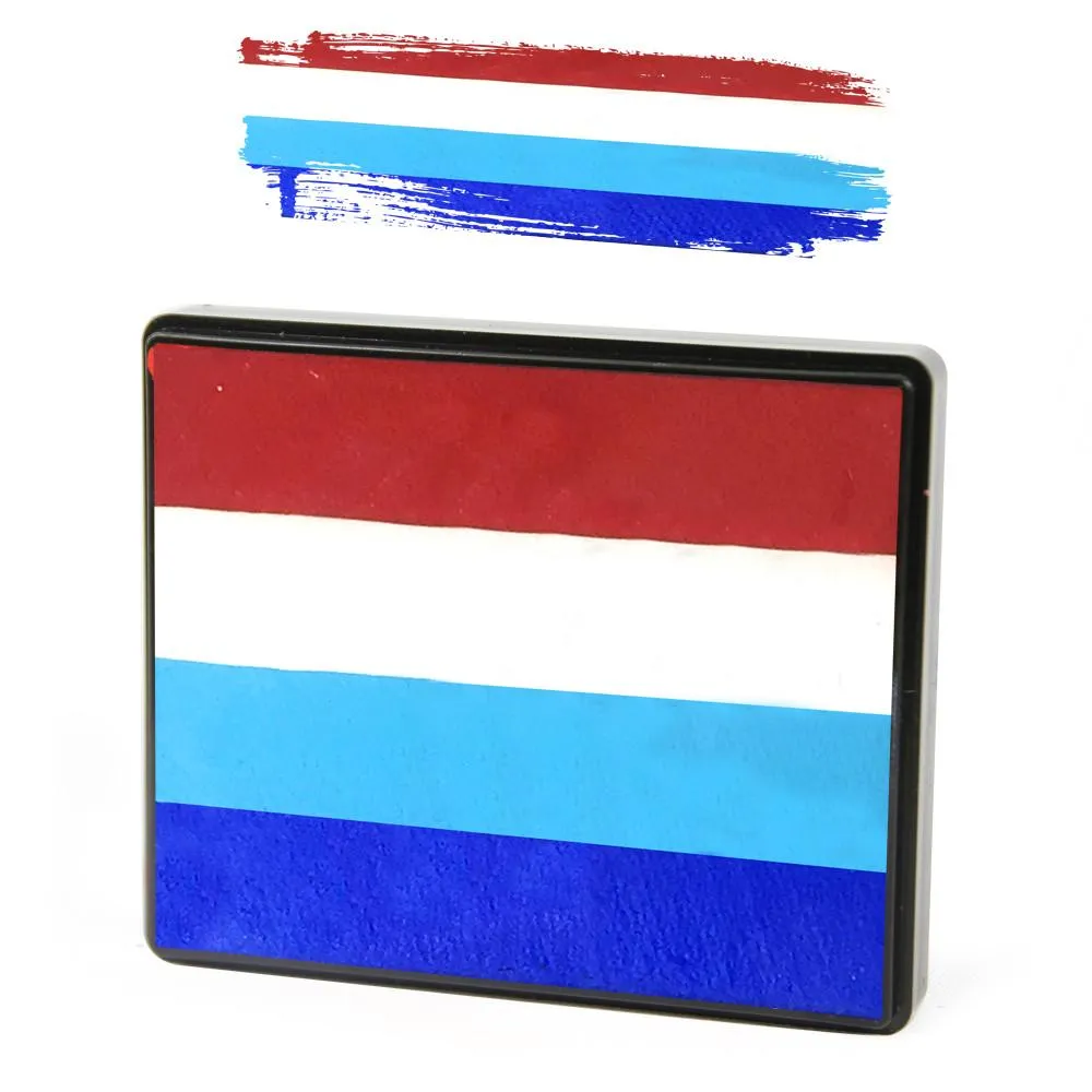 F.A.B. Patriotic Rainbow Cake maquillage visage 50g mat