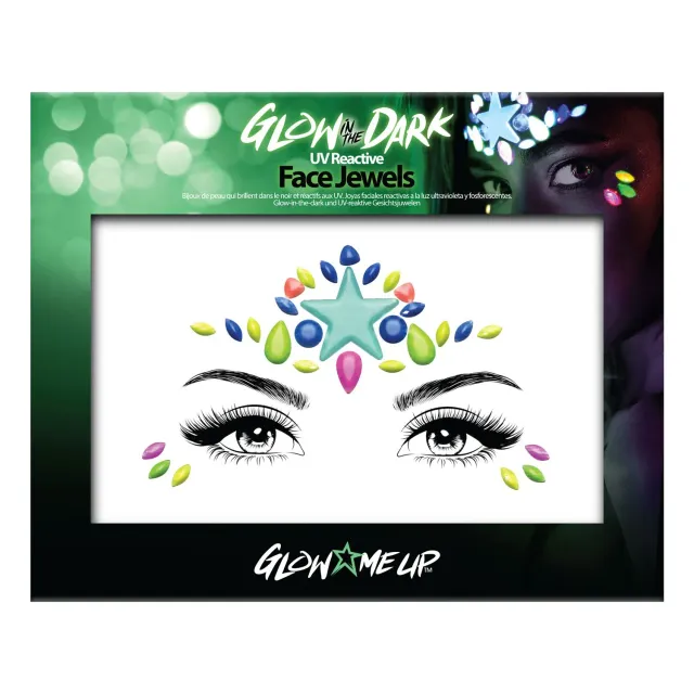 Paintglow bijoux visage phosphorescents glow in the dark