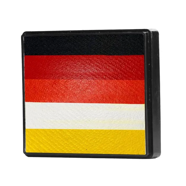 F.A.B. Fire rainbow cake maquillage 50g noir rouge jaune