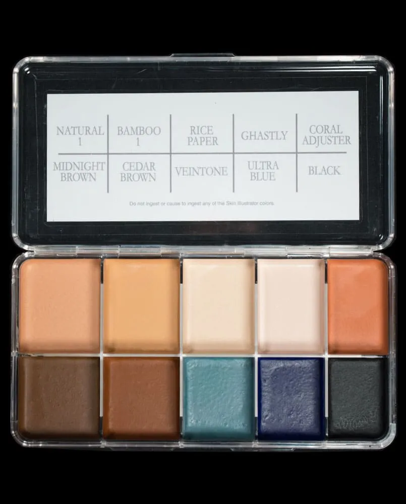 Skin Illustrator Lincoln palette maquillage cinéma