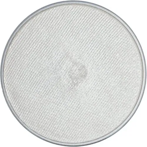 F.A.B. FAB Face Paint White Shimmer/Silver White 140 peinture visage 16 g nacrée