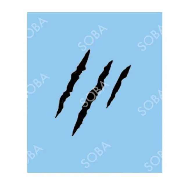 ProAiir StencilEyes QEZ87 pochoir marques griffes taille unique