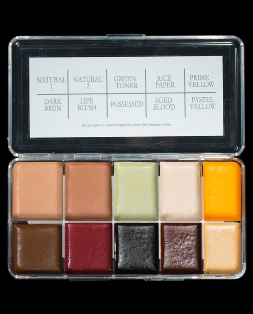 SKIN ILLUSTRATOR Teen Wolf Palette maquillage effets spéciaux Possessed