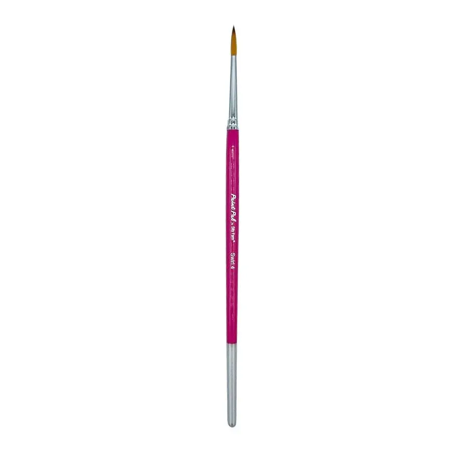F.A.B. Paint Pal Swirl #4 pinceau de peinture visage synthétique
