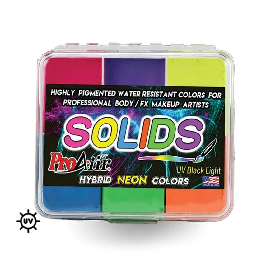 ProAiir Solids Neon Palette fard 42g fluo