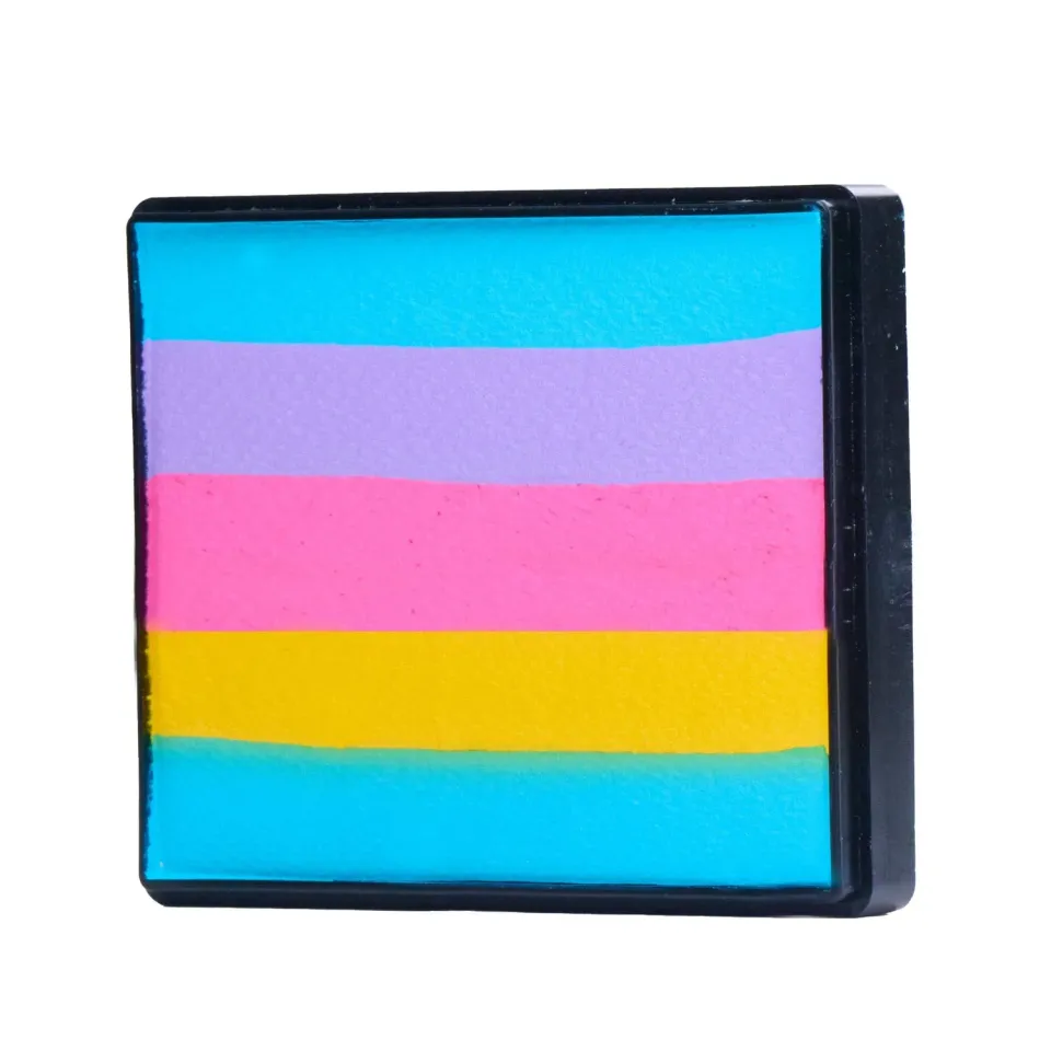 F.A.B. Egg Drop Rainbow Cake fard visage 50g multicolore