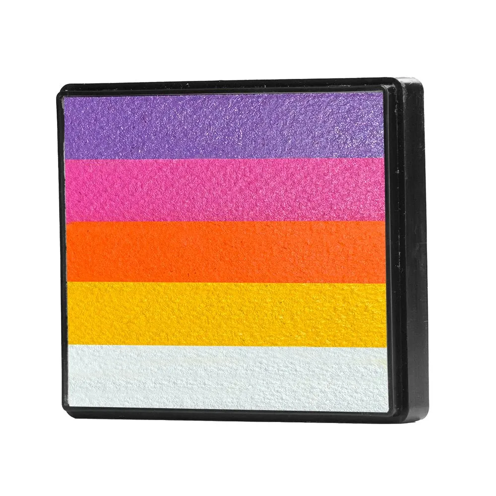 FAB Rainbow Cake Pro Bundle lot maquillage 6x50g one-stroke