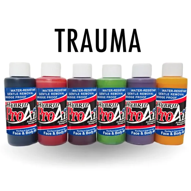 ProAiir Trauma kit maquillage Hybrid 6 x 30 ml effets blessures