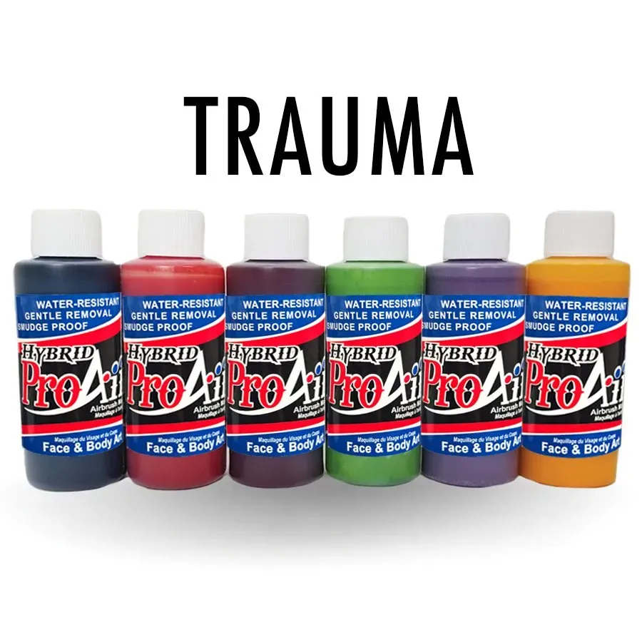 ProAiir Trauma kit maquillage Hybrid 6 x 30 ml effets blessures