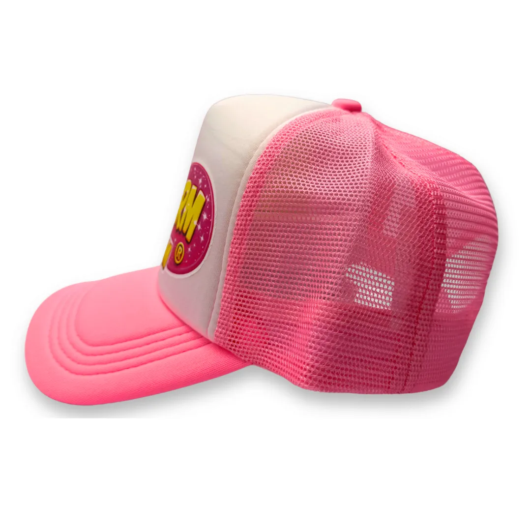SillyFarm Pink Trucker casquette snapback rose