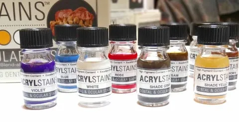 AcrylStains Film Standard kit teinture prothèses 8 tons