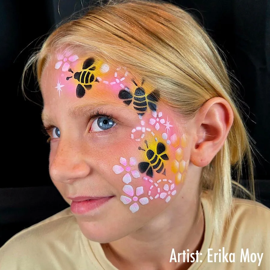 ProAiir StencilEyes Bumble pochoir maquillage abeille