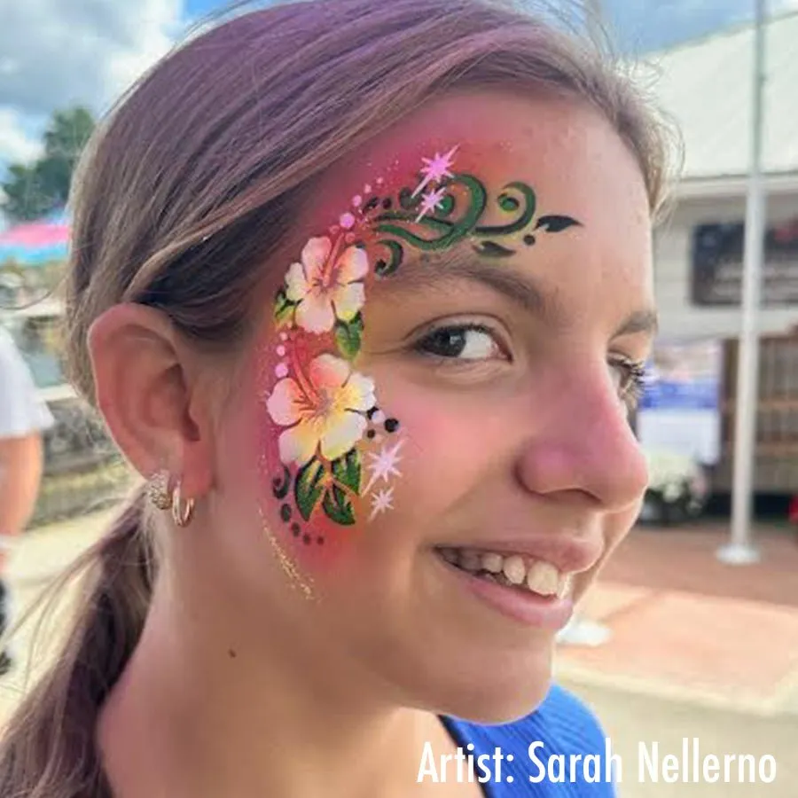 ProAiir StencilEyes Aloha pochoir maquillage réutilisable plage